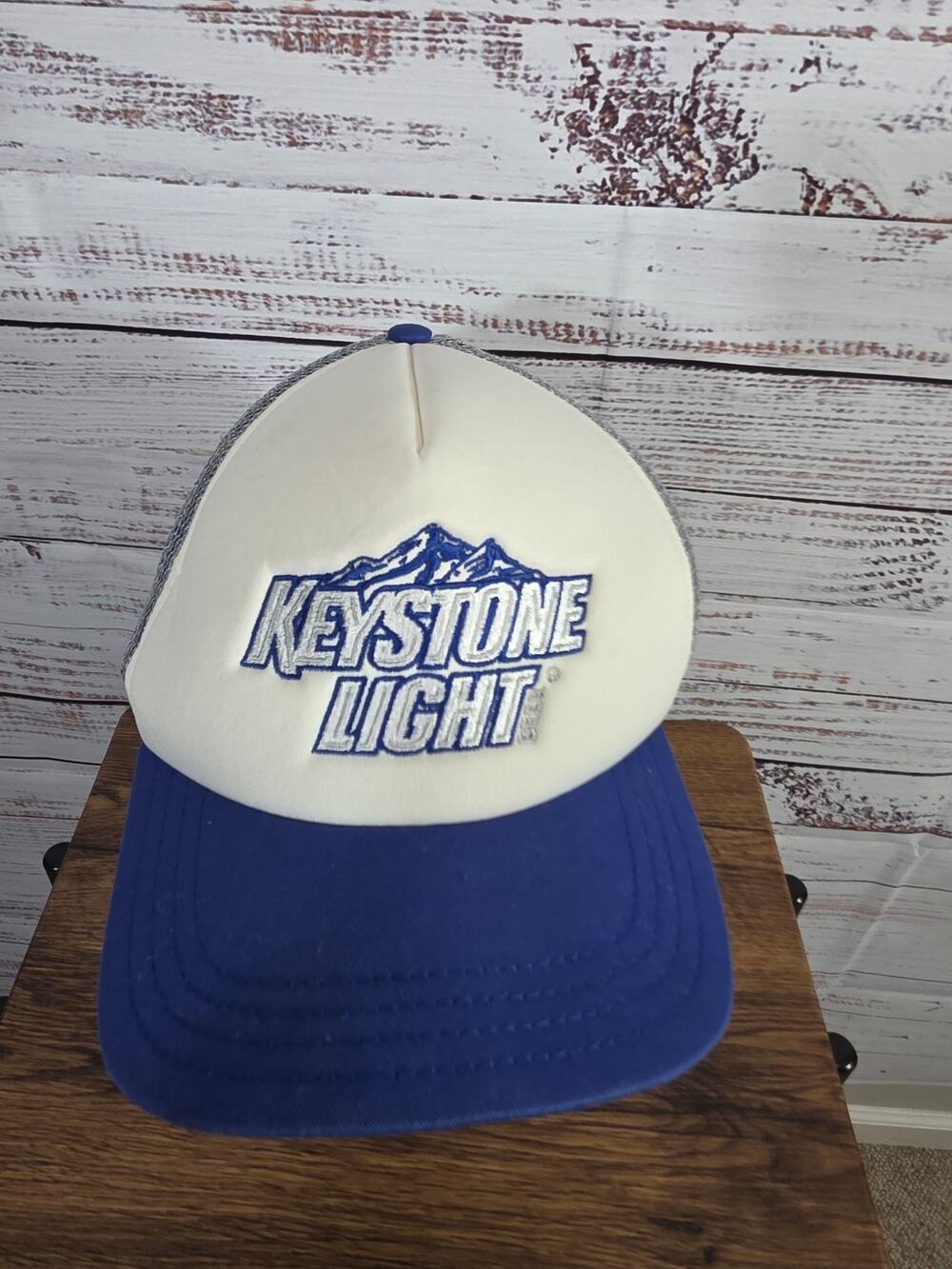 Keystone Light Beer Trucker Hat Snapback Mesh Cap Always Smooth Promo